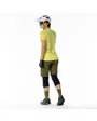 Maillot manches courtes Femme TRAIL FLOW PRO Jaune