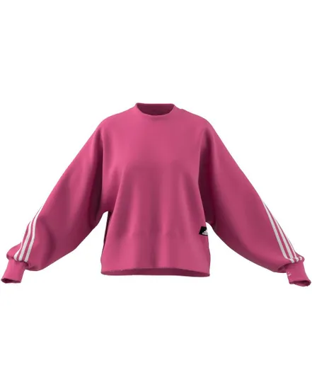 Un sweat-shirt ample et cosy orné des iconiques 3 bandes. Femme W FI 3S CREW Ros