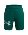 Short Enfant UA TECH LOGO SHORTS Vert