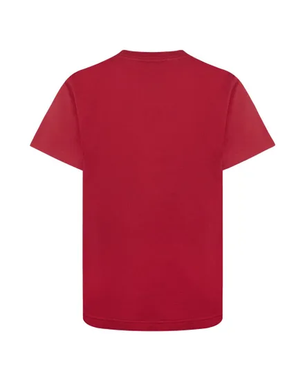 Tee-shirt MC Garçon JDB JUMPMAN SUSTAINABLE GRAPHI Rouge