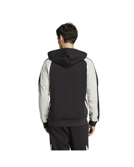 Sweat zip à capuche Homme M ESS CB FZ HD Noir