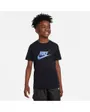 T-shirt manches courtes Enfant B NSW SI SS TEE Noir