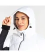 Doudoune à capuche Femme GLACIAL JACKET Blanc