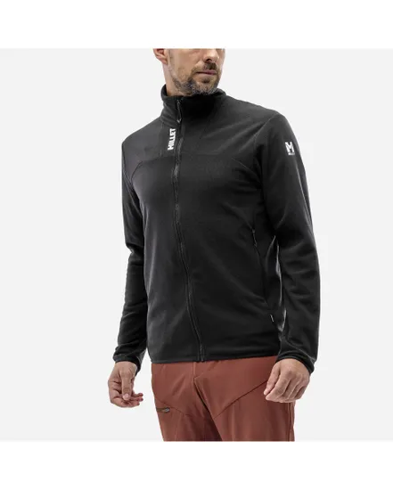 Polaire zip Homme UBIC LIGHTGRID JKT M Noir