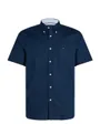 Chemise Homme Lin Blend Solid Ss