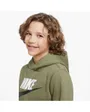 Sweatshirt à capuche manches longues Enfant plus âgé B NSW CLUB + HBR PO Vert