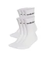 Chaussette Unisexe C LIN CREW 6P Blanc