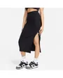 Jupe longue Femme W NSW NK CHLL KNT RIB MD SKIRT Noir