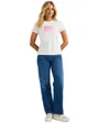 Jean Femme Layla Haute Taille Slim Droite