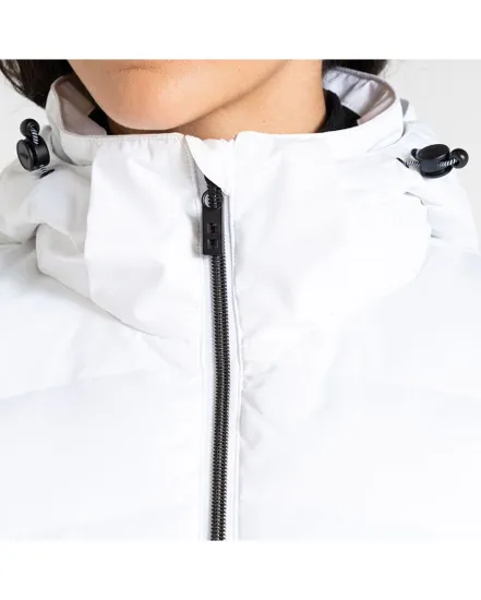 Doudoune à capuche Femme GLACIAL JACKET Blanc