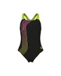 Maillot de bain Fille GIRL S ARENA SOUND TRACK SWIMSUIT S Noir