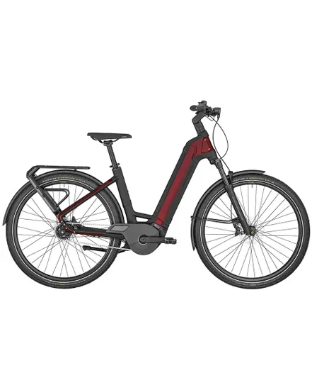 Vélo électrique urbain Unisexe E-VILLE EXPERT Rouge