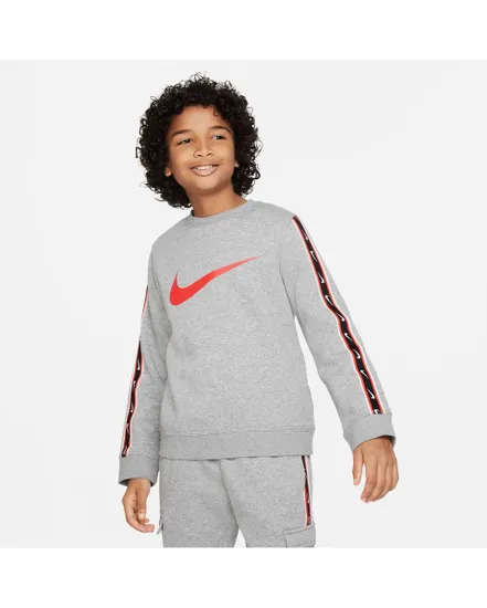 Sweat manches longues Enfant B NSW REPEAT SW FLC CREW BB Gris