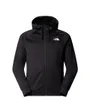 Sweat zip à capuche Homme M REAXION 2.0 HOODED FULL ZIP JKT Noir
