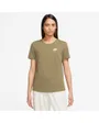 T-shirt Femme W NSW CLUB SS TEE Beige
