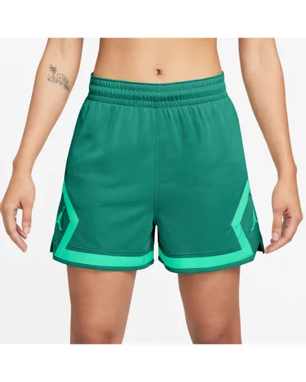 Short de basketball Femme W J SPT DMND SHORT 4 Vert