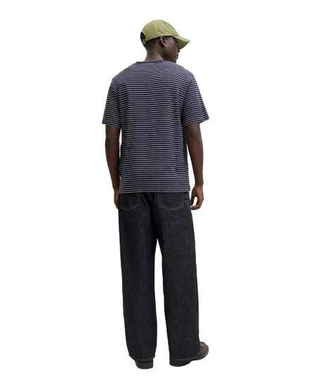 Tee-shirt Homme JJEdover Rayé Col Rond