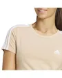 T-shirt Femme W 3S BABY T Beige