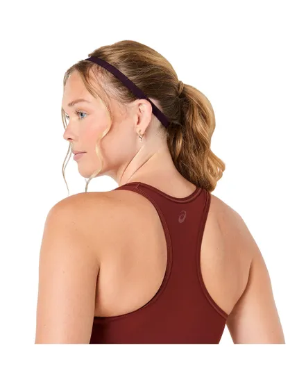Brassière Femme ESSENTIAL ASICS LOGO PADLESS BRA Rouge