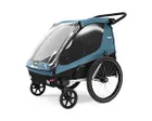 Remorque pour enfant 2 places COURIER Bleu