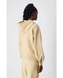 Sweat zip à capuche Femme FULL ZIP HOODIE SWEATSHIRT Beige