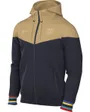 Veste à capuche Football manches longues Homme FCB MNSW WR JKT HD Or Barcelone