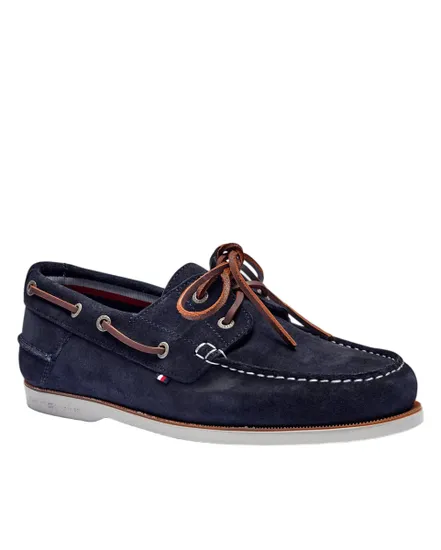 Chaussures bateau Homme TH BOAT SHOE CORE SUEDE Bleu