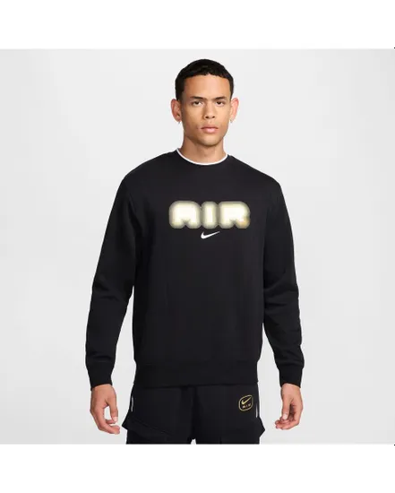 Sweat Homme M NSW SW AIR CREW FLC BB Noir