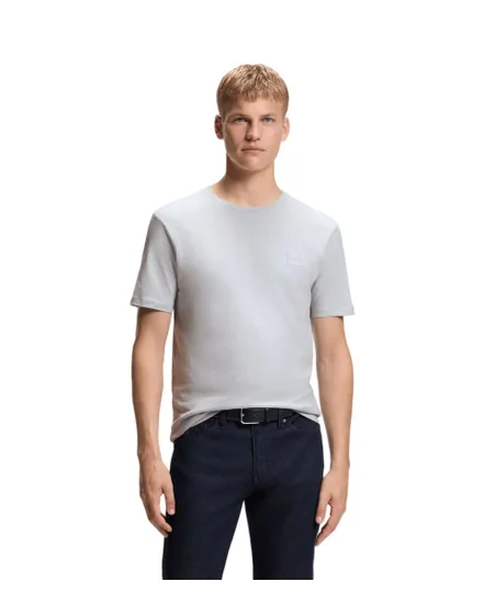 T-shirt col rond Homme TALES Gris Clair/Pastel