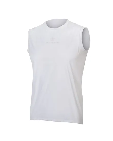 Sous-maillot manches courtes coupe-vent Homme TRANSLITE Blanc