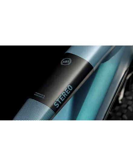 VTT électrique tout suspendu Unisexe STEREO HYBRID 120 ABS 750 Gris/Bleu