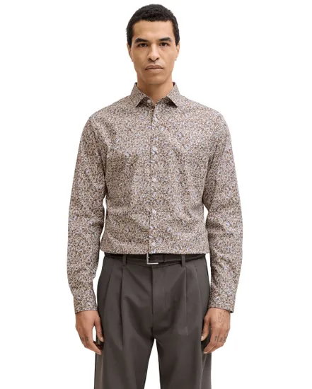 Chemise Homme JPRBLABLACKPOOL PRINT LS SHIRT