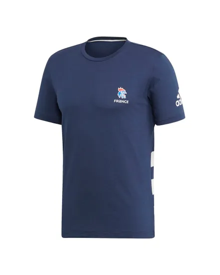 T-shirt de Handball homme FFHB CASUAL TEE Bleu