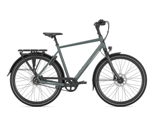 Vélo urbain/trekking Homme CHAMONIX S8 Bleu Pétrole