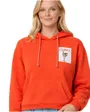 Sweat à Capuche Femme PCCHILLI LS Washed Patch