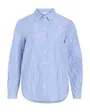 Chemisier Femme VIDOJA LS STRIPED TAPE SHIRT Bleu