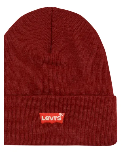 Beanie Homme Femme Rouge Batwing