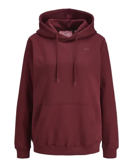 Sweat à capuche Femme JXABBIE RLX LS EVERY HOOD SWT NOOS Bordeaux