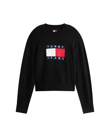 Sweat Femme Tommy Jeans Melange Flag