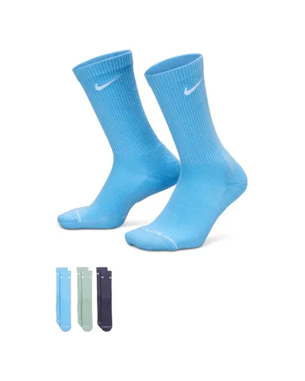 Lot de 3 chaussettes Homme U NK ED ELVD CRW 3P - 144 Multicolore