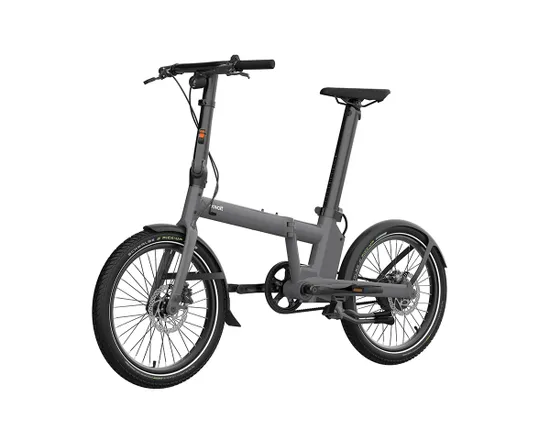 Vélo électrique urbain pliant AFTERNOON PRO Gris Anthracite