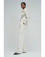 Chemise Femme BASIC SHIRT FRONT BUTTON UP CLOSURE Beige
