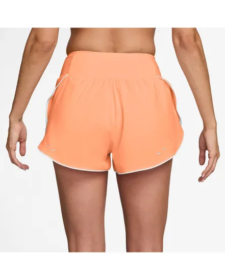 Short Femme W NK TEMPO FLW SWSH MR DF SHRT Orange