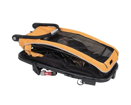 Remorque pour enfant MONO S BS-C09 Orange/Anthracite