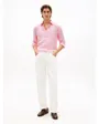 Chemise Homme LINEN BENGAL STRIPE RF SHIRT Rose
