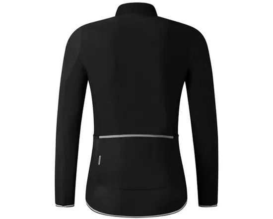 Maillot manches longues coupe-vent Homme EVOLVE Noir