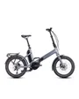 Vélo électrique pliant Unisexe FOLD SPORT HYBRID 500 Gris