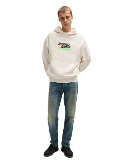 Sweat À Capuche Homme Nafarol Happy Hugo