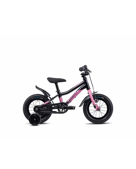 Vélo Enfant POWERKID 12 Noir/Rose