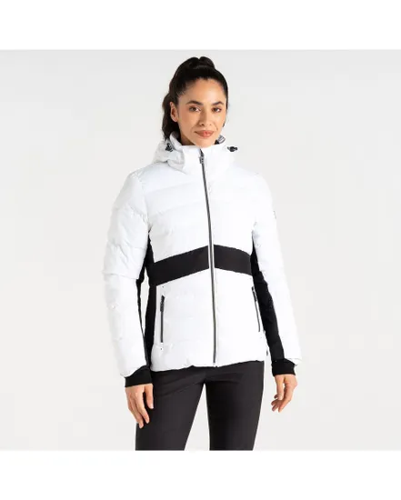 Doudoune à capuche Femme GLACIAL JACKET Blanc